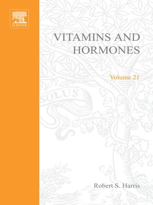 cover image of Vitamins and Hormones